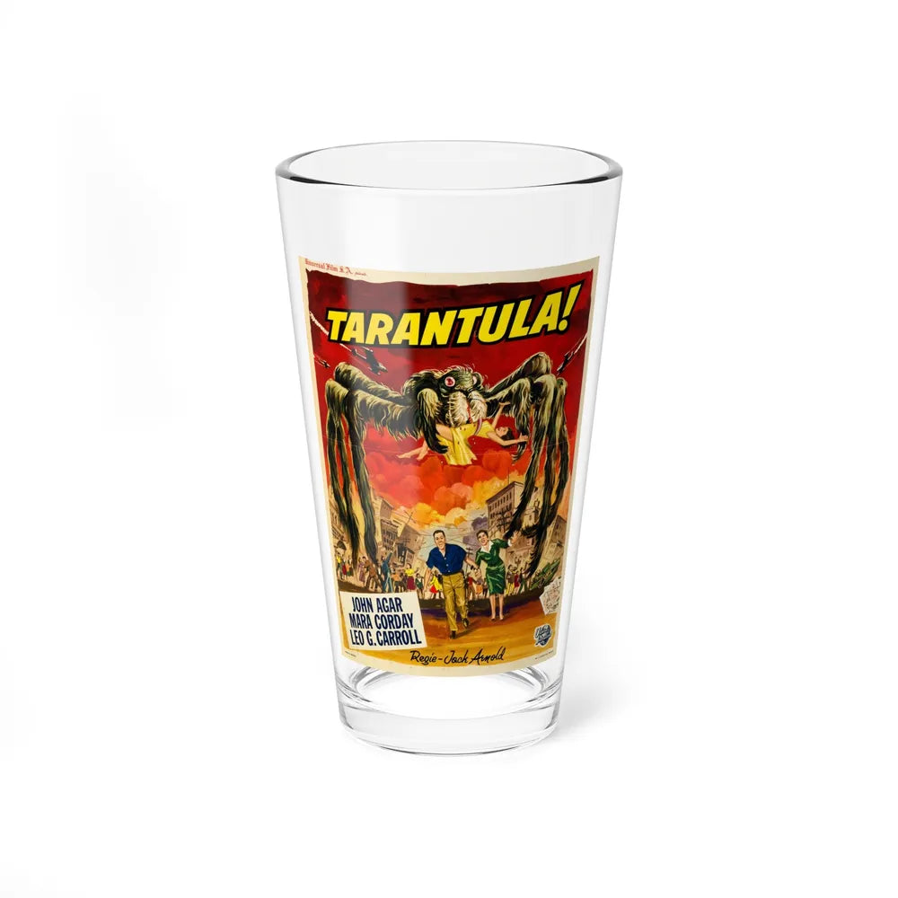 TARANTULA! (BELGIAN) 1955 Movie Poster - Pint Glass 16oz-16oz-Go Mug Yourself