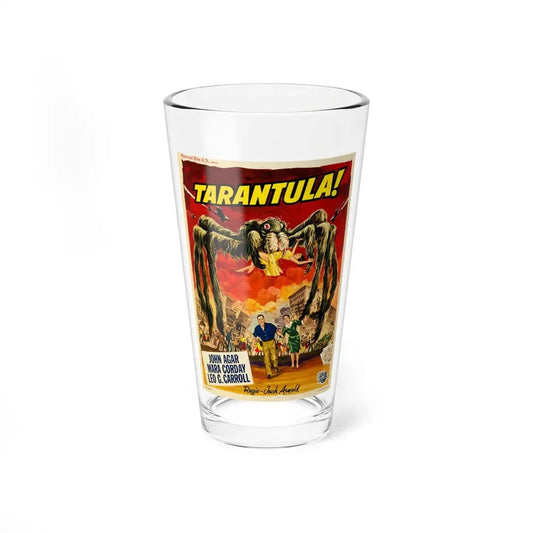 TARANTULA! (BELGIAN) 1955 Movie Poster - Pint Glass 16oz 16oz - Go Mug Yourself