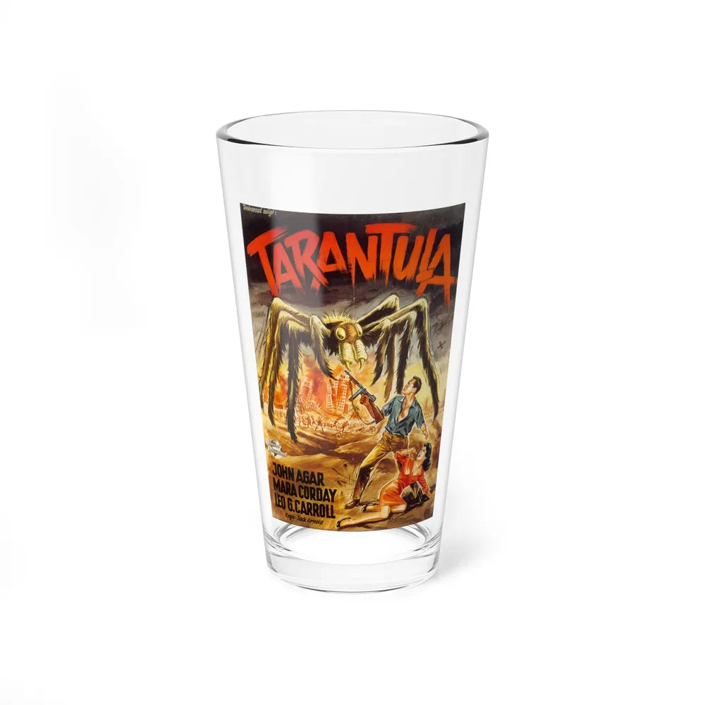 TARANTULA (GERMAN) 1955 Movie Poster - Pint Glass 16oz-16oz-Go Mug Yourself