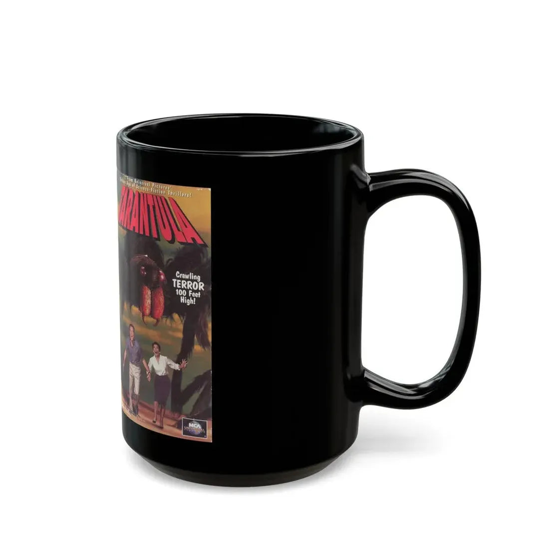 TARANTULA (VHS COVER) - Black Coffee Mug - Go Mug Yourself
