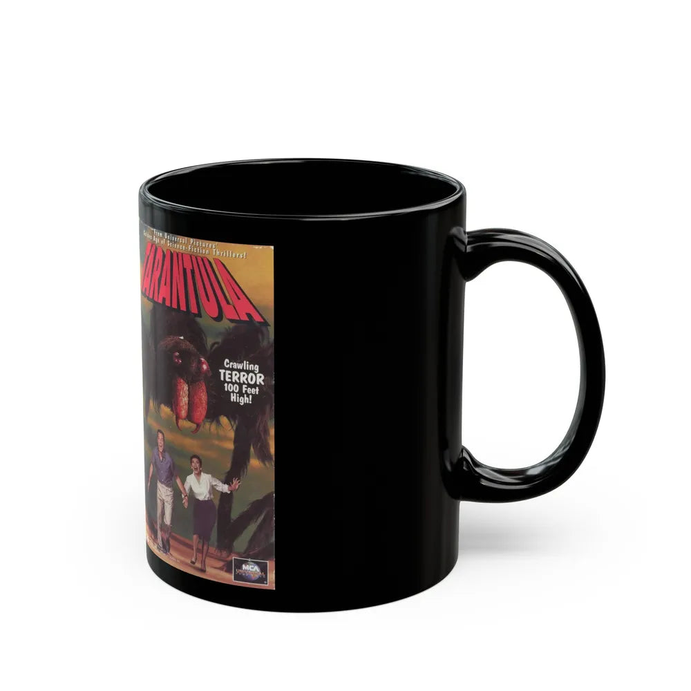 TARANTULA (VHS COVER) - Black Coffee Mug-Go Mug Yourself