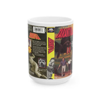 TARANTULA (VHS COVER) - White Coffee Mug 15oz - Go Mug Yourself