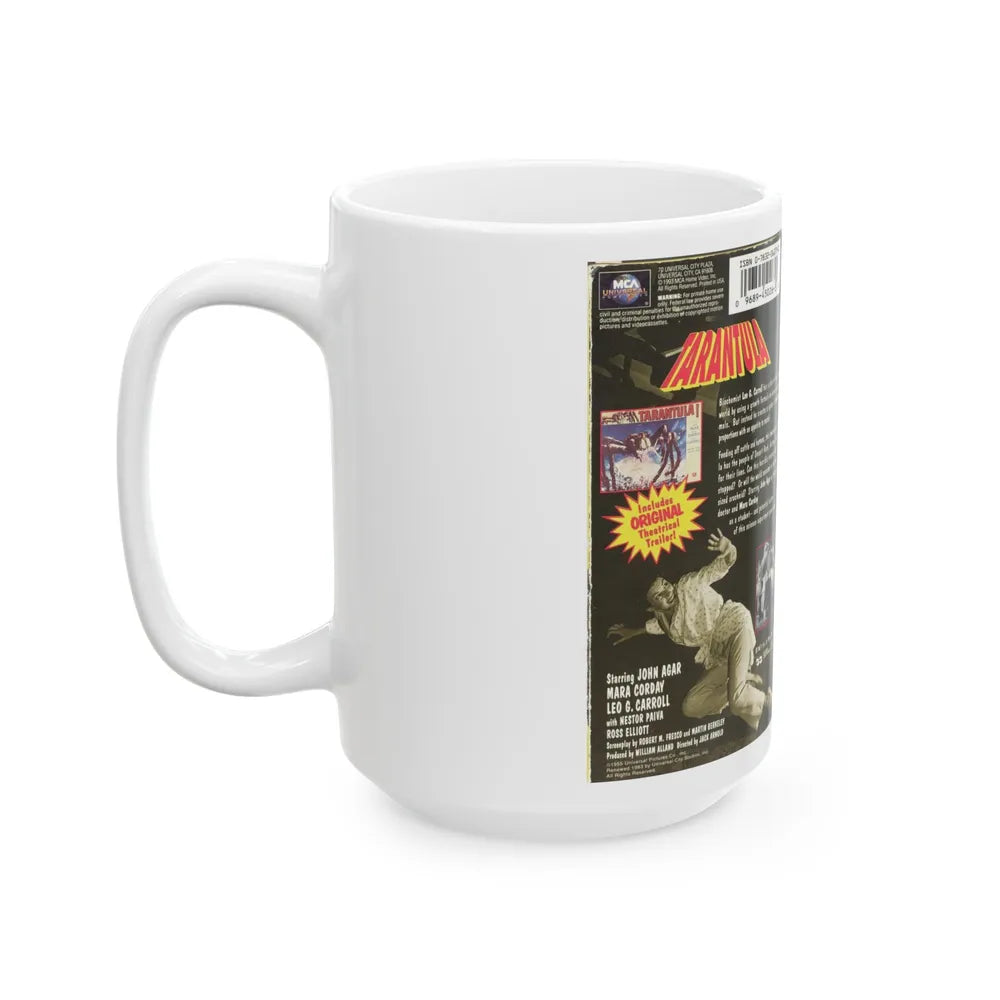 TARANTULA (VHS COVER) - White Coffee Mug-Go Mug Yourself