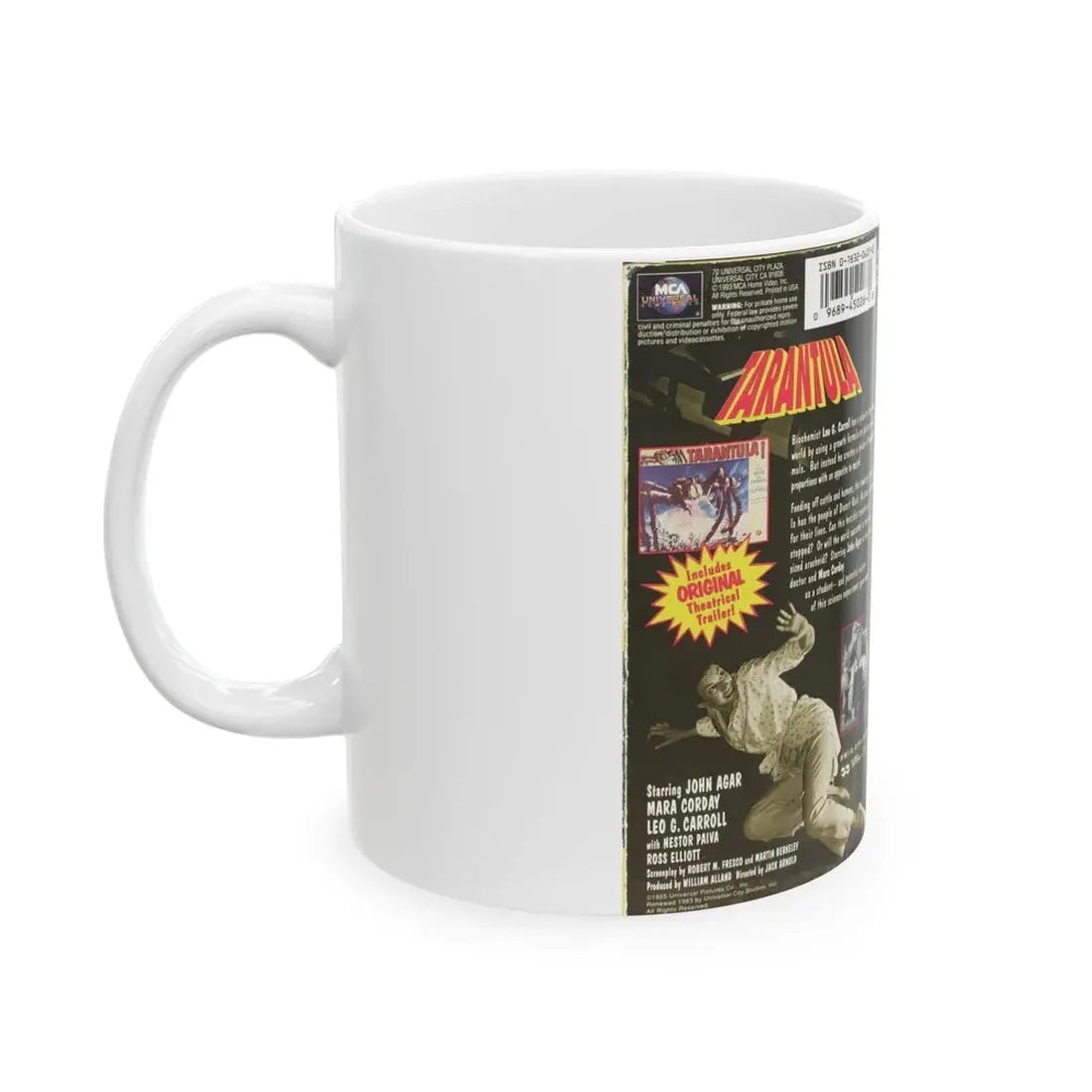 TARANTULA (VHS COVER) - White Coffee Mug - Go Mug Yourself
