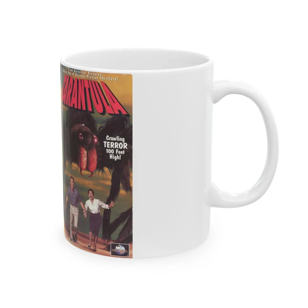 TARANTULA (VHS COVER) - White Coffee Mug-Go Mug Yourself