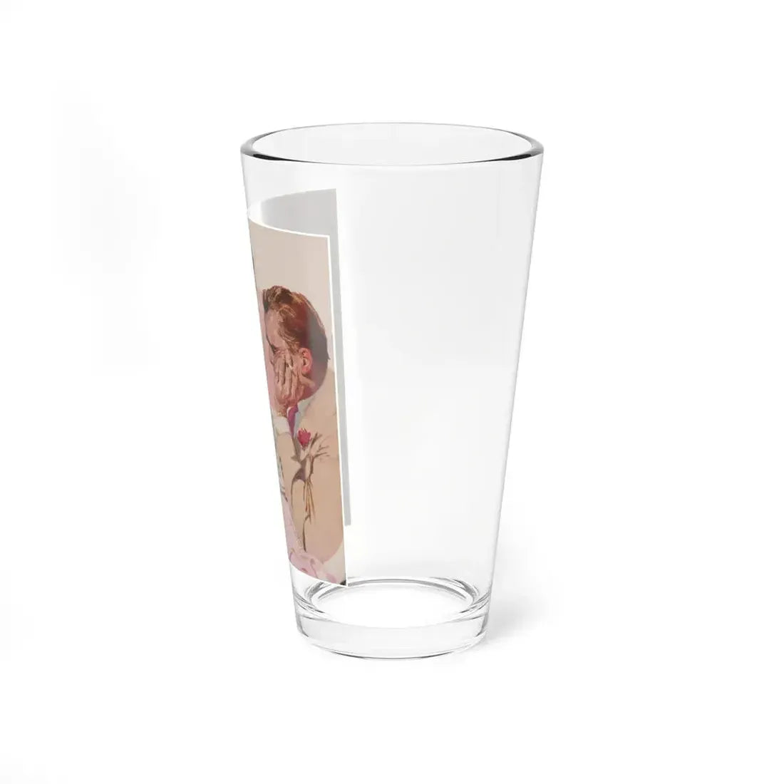 Target For Matrimony by Steve McNeil, Saturday Evening Post, 1952 (Magazine Illustration) Pint Glass 16oz - Go Mug Yourself