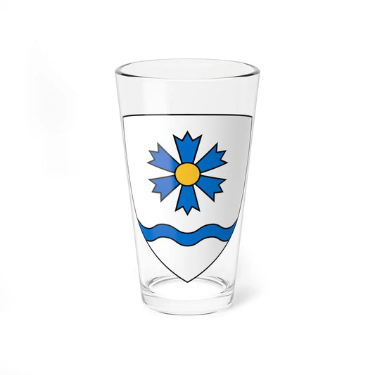 Tartu valla vapp (Estonia) (Coat of Arms) Pint Glass 16oz 16oz - Go Mug Yourself