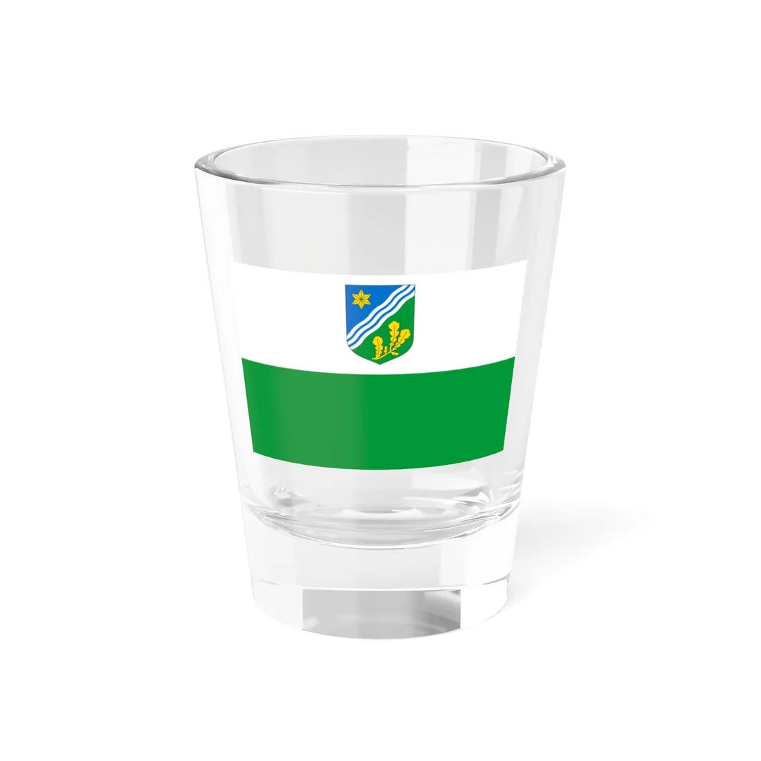 Tartumaa lipp (Estonia) Shot Glass 1.5oz 1.5oz - Go Mug Yourself