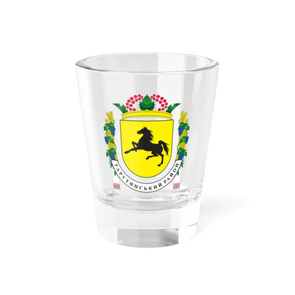 Tarutyne Raion CoA (Ukraine) (Coat of Arms) Shot Glass 1.5oz 1.5oz - Go Mug Yourself