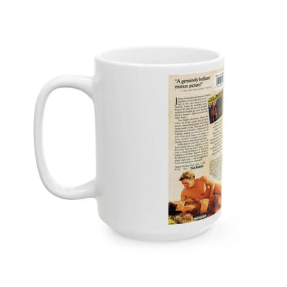 TARZAN AND HIS MATE (VHS COVER) - White Coffee Mug - Go Mug Yourself