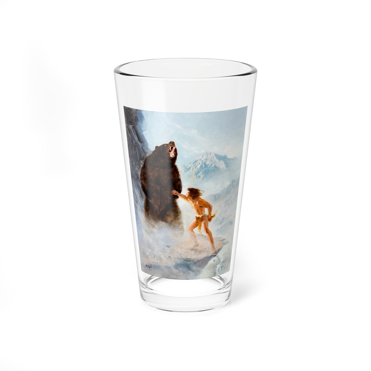 Tarzan (undated) - Pint Glass 16oz-16oz-Go Mug Yourself