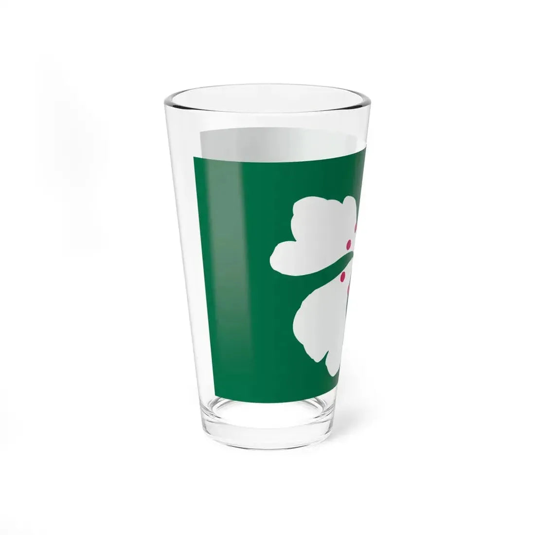 TASFLAG White-red-yellow Green BLOSSOM (Australia) Pint Glass 16oz - Go Mug Yourself