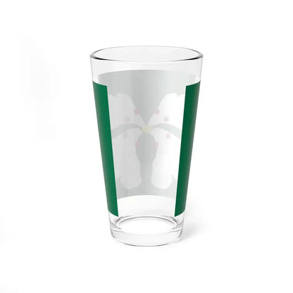 TASFLAG White-red-yellow Green BLOSSOM (Australia) Pint Glass 16oz - Go Mug Yourself