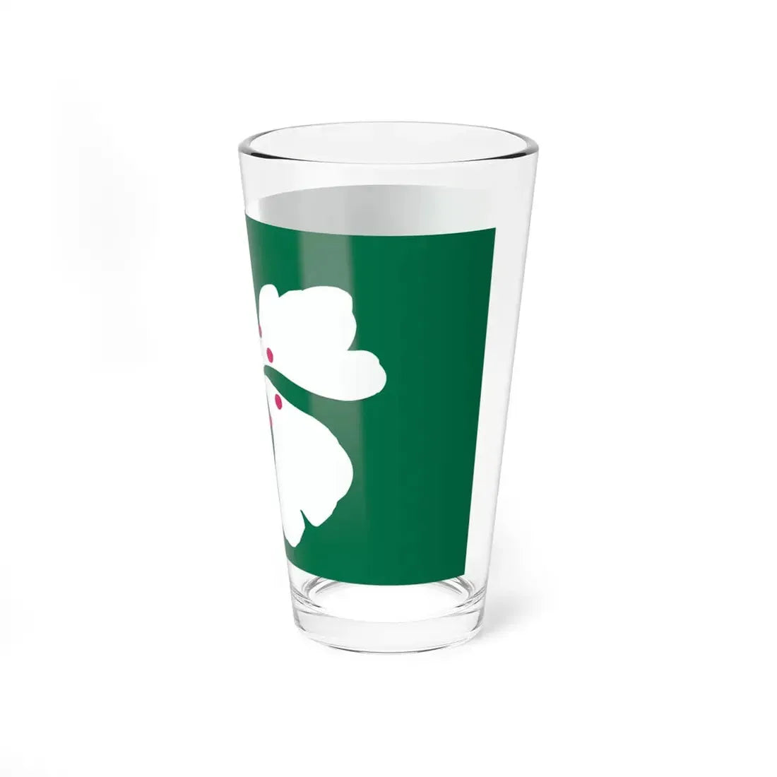 TASFLAG White-red-yellow Green BLOSSOM (Australia) Pint Glass 16oz - Go Mug Yourself