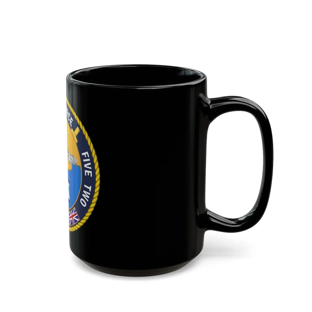 Task Force Five Two (U.S. Navy) Black Coffee Mug-Go Mug Yourself