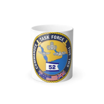 Task Force Five Two (U.S. Navy) Color Changing Mug 11oz-11oz-Go Mug Yourself