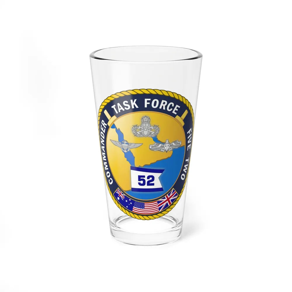 Task Force Five Two (U.S. Navy) Pint Glass 16oz-16oz-Go Mug Yourself