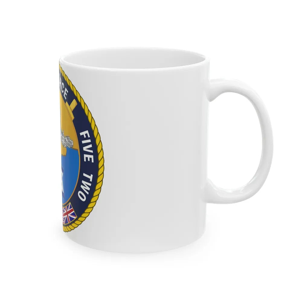 Task Force Five Two (U.S. Navy) White Coffee Mug-Go Mug Yourself