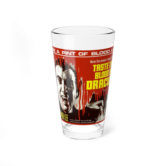 TASTE THE BLOOD OF DRACULA 1970 Movie Poster - Pint Glass 16oz-16oz-Go Mug Yourself