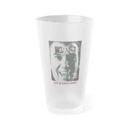 TASTE THE BLOOD OF DRACULA (2) 1970 Movie Poster - Frosted Pint Glass 16oz Default Title - Go Mug Yourself