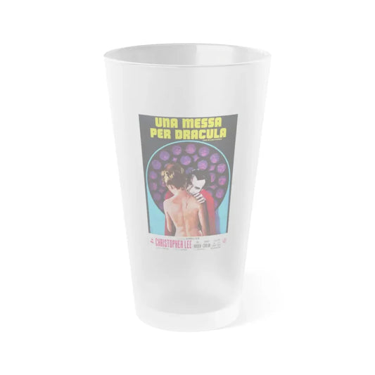 TASTE THE BLOOD OF DRACULA (3) 1970 Movie Poster - Frosted Pint Glass 16oz Default Title - Go Mug Yourself