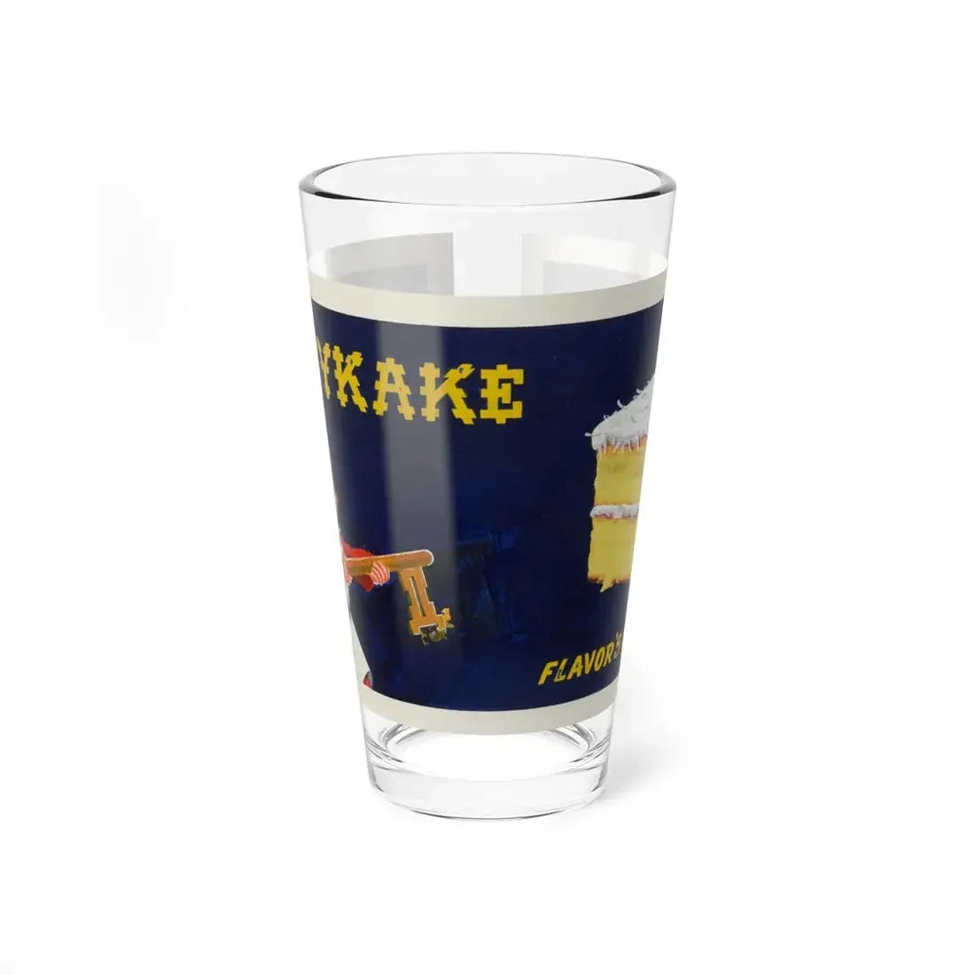 Tastykake-Flavor's Locked In, ad illustration (Magazine Illustration) Pint Glass 16oz 16oz - Go Mug Yourself