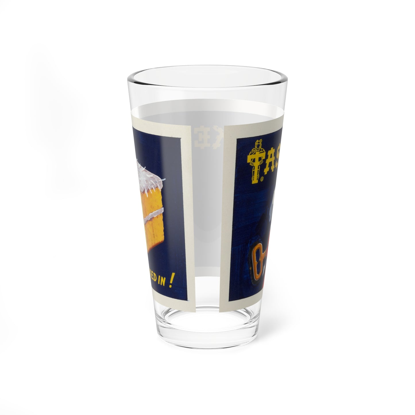 Tastykake-Flavor's Locked In, ad illustration (Magazine Illustration) Pint Glass 16oz-Go Mug Yourself