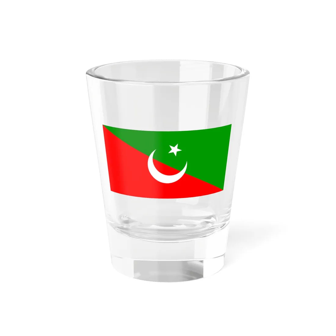 Tatar Nationalist Flag (Russia) Shot Glass 1.5oz 1.5oz - Go Mug Yourself