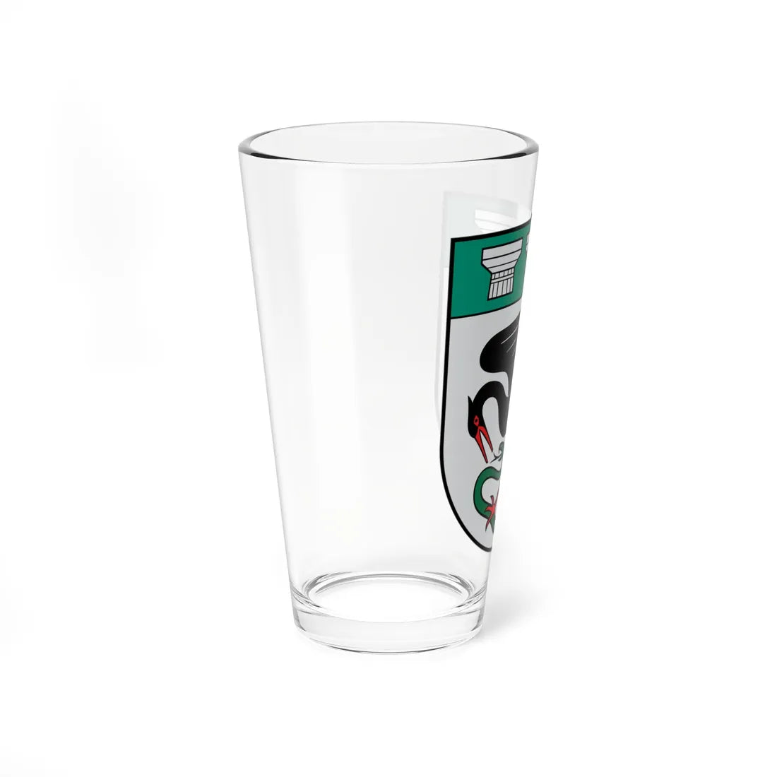 Taujėnai COA (Lithuania) (Coat of Arms) Pint Glass 16oz - Go Mug Yourself