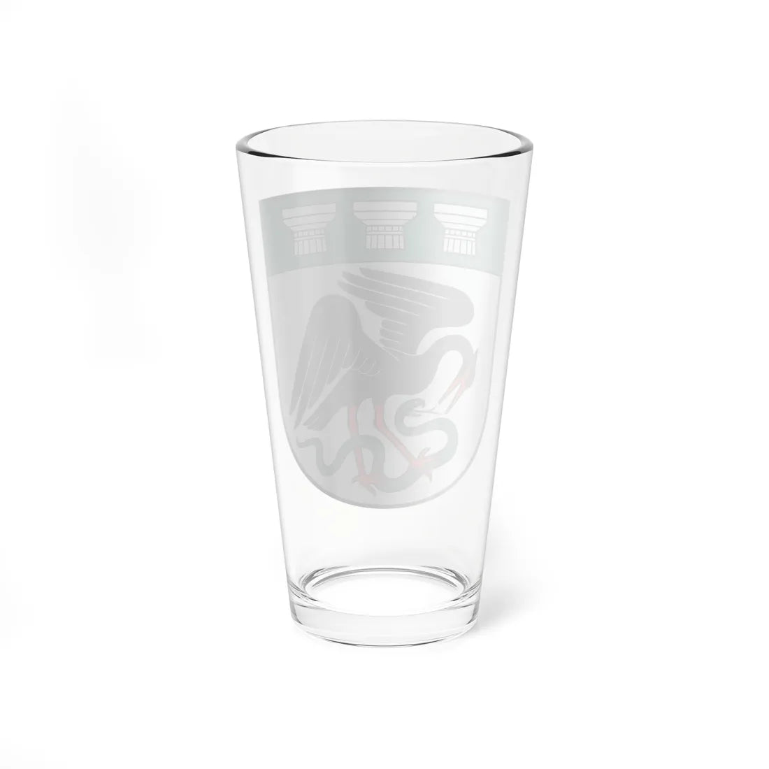 Taujėnai COA (Lithuania) (Coat of Arms) Pint Glass 16oz - Go Mug Yourself