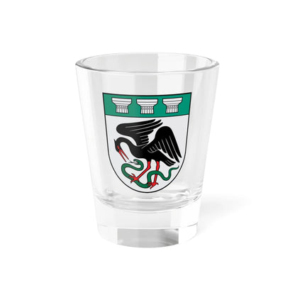 Taujėnai COA (Lithuania) (Coat of Arms) Shot Glass 1.5oz 1.5oz - Go Mug Yourself