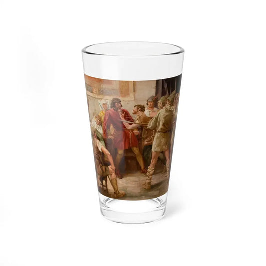 Tavern Scene, 1928 (Magazine Illustration) Pint Glass 16oz 16oz - Go Mug Yourself