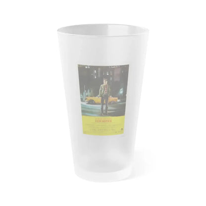 TAXI DRIVER 1976 Movie Poster - Frosted Pint Glass 16oz Default Title - Go Mug Yourself
