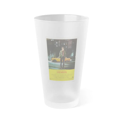 TAXI DRIVER 1976 Movie Poster - Frosted Pint Glass 16oz-Go Mug Yourself