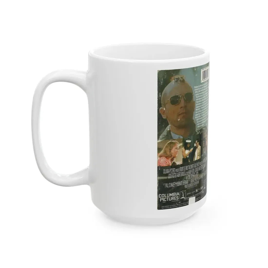 TAXI DRIVER (VHS COVER) - White Coffee Mug - Go Mug Yourself