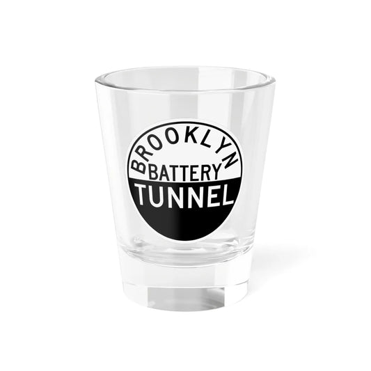 TBTA BROOKLYN BATTERY TUNNEL (New York) (Road Sign) Shot Glass 1.5oz 1.5oz - Go Mug Yourself