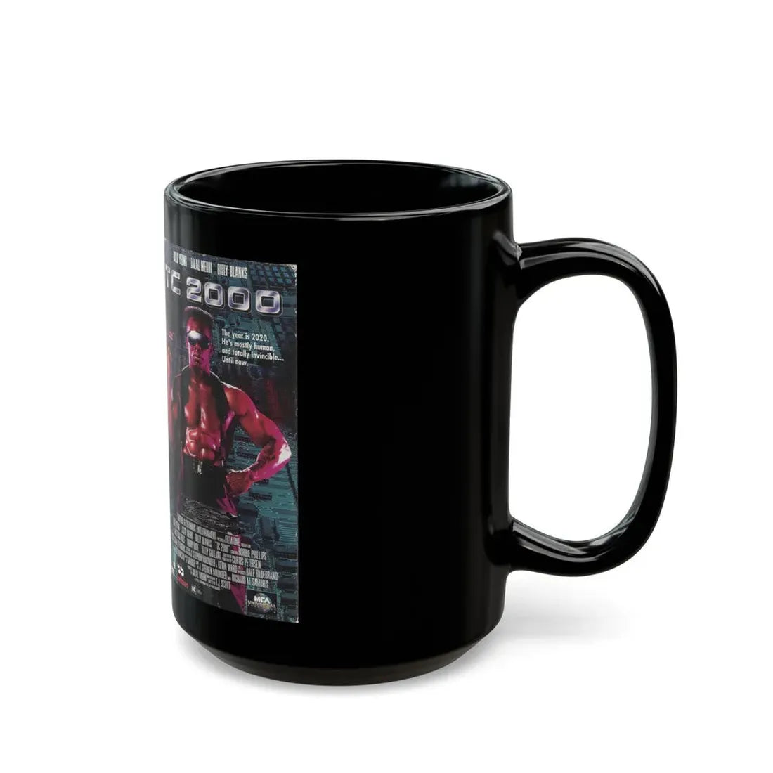 TC 2000 (VHS COVER) - Black Coffee Mug - Go Mug Yourself