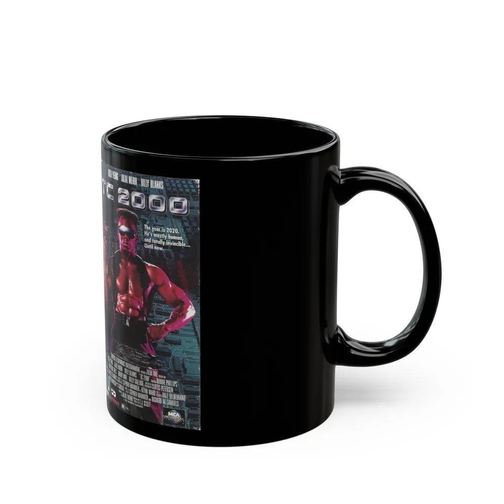 TC 2000 (VHS COVER) - Black Coffee Mug-Go Mug Yourself