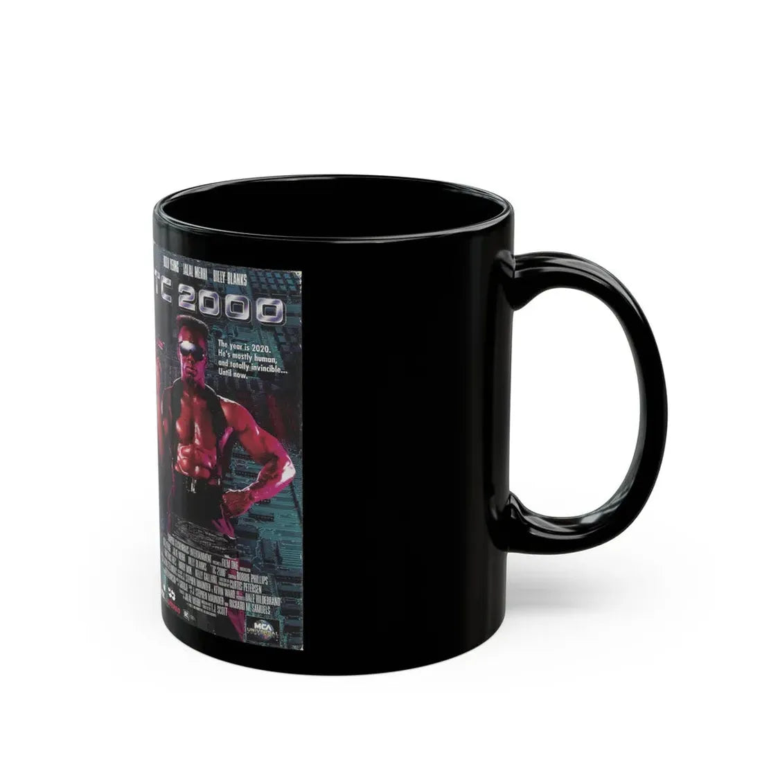 TC 2000 (VHS COVER) - Black Coffee Mug - Go Mug Yourself