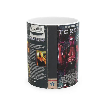TC 2000 (VHS COVER) - White Coffee Mug 11oz - Go Mug Yourself