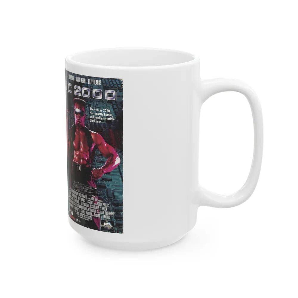 TC 2000 (VHS COVER) - White Coffee Mug-Go Mug Yourself