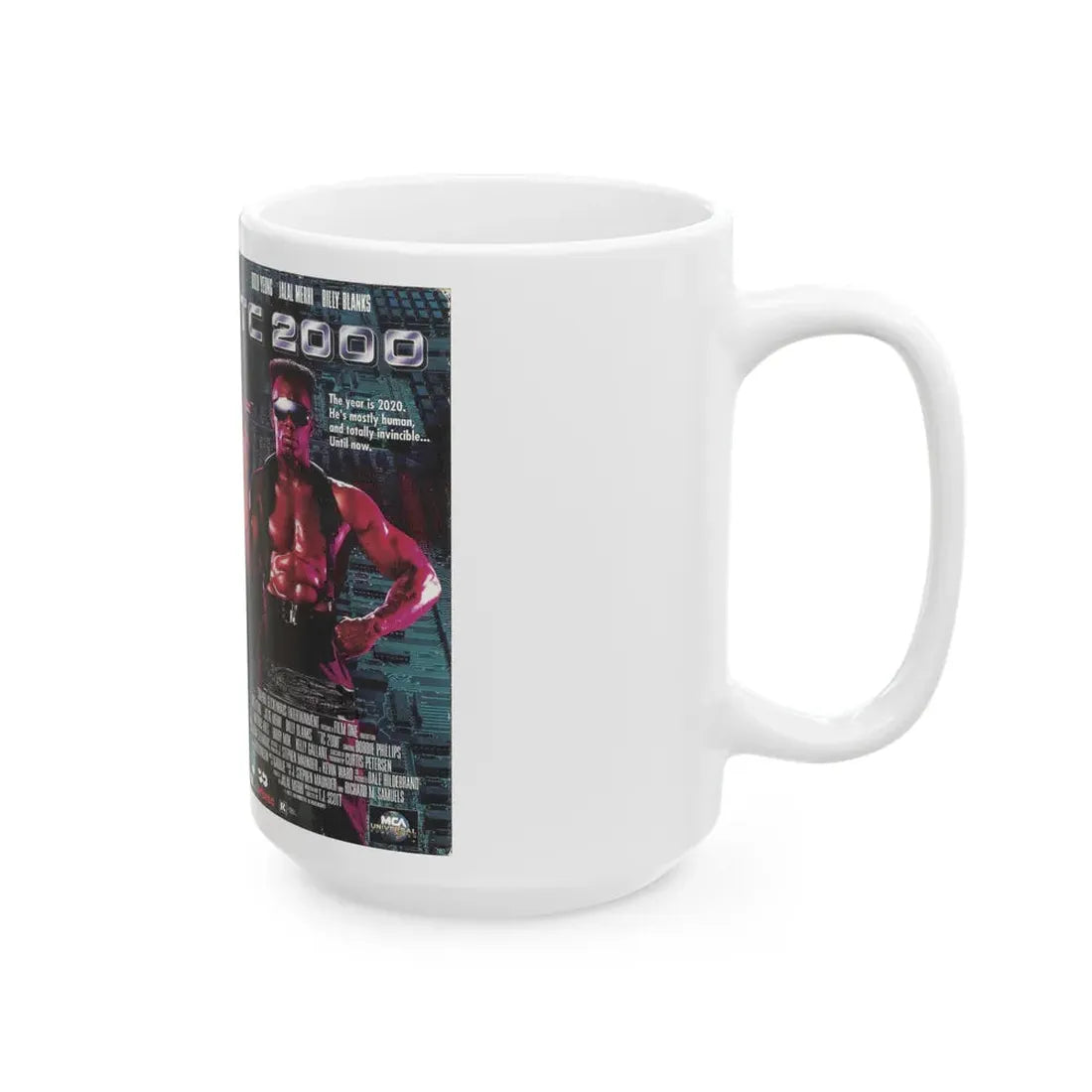 TC 2000 (VHS COVER) - White Coffee Mug - Go Mug Yourself