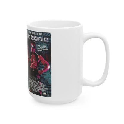 TC 2000 (VHS COVER) - White Coffee Mug - Go Mug Yourself