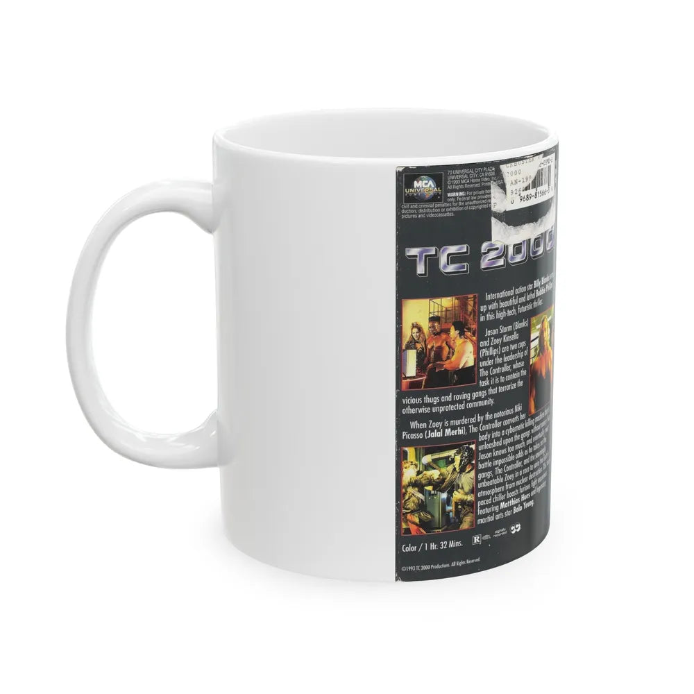 TC 2000 (VHS COVER) - White Coffee Mug-Go Mug Yourself