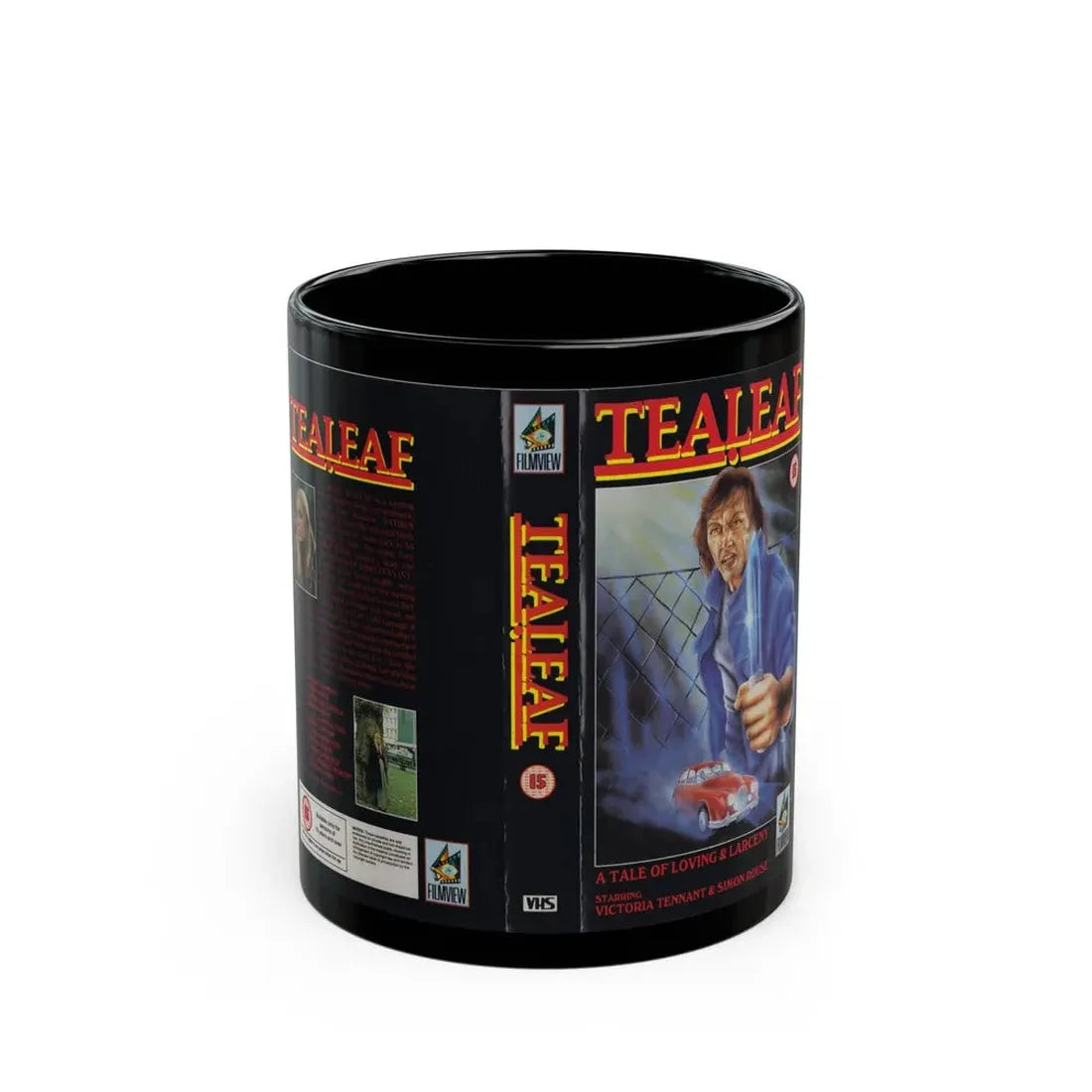 TEALEAF (VHS COVER) - Black Coffee Mug 11oz - Go Mug Yourself
