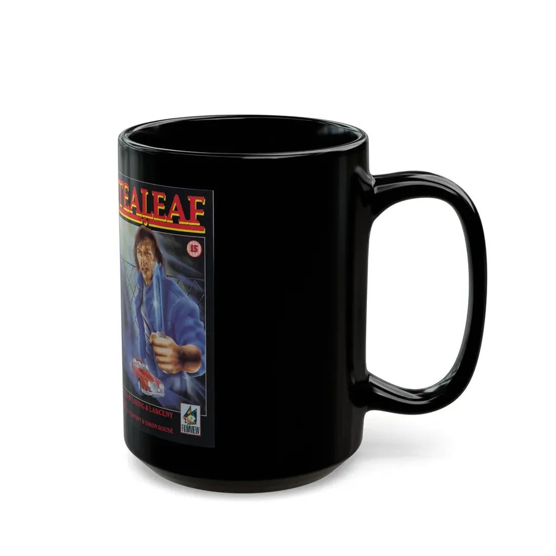 TEALEAF (VHS COVER) - Black Coffee Mug - Go Mug Yourself