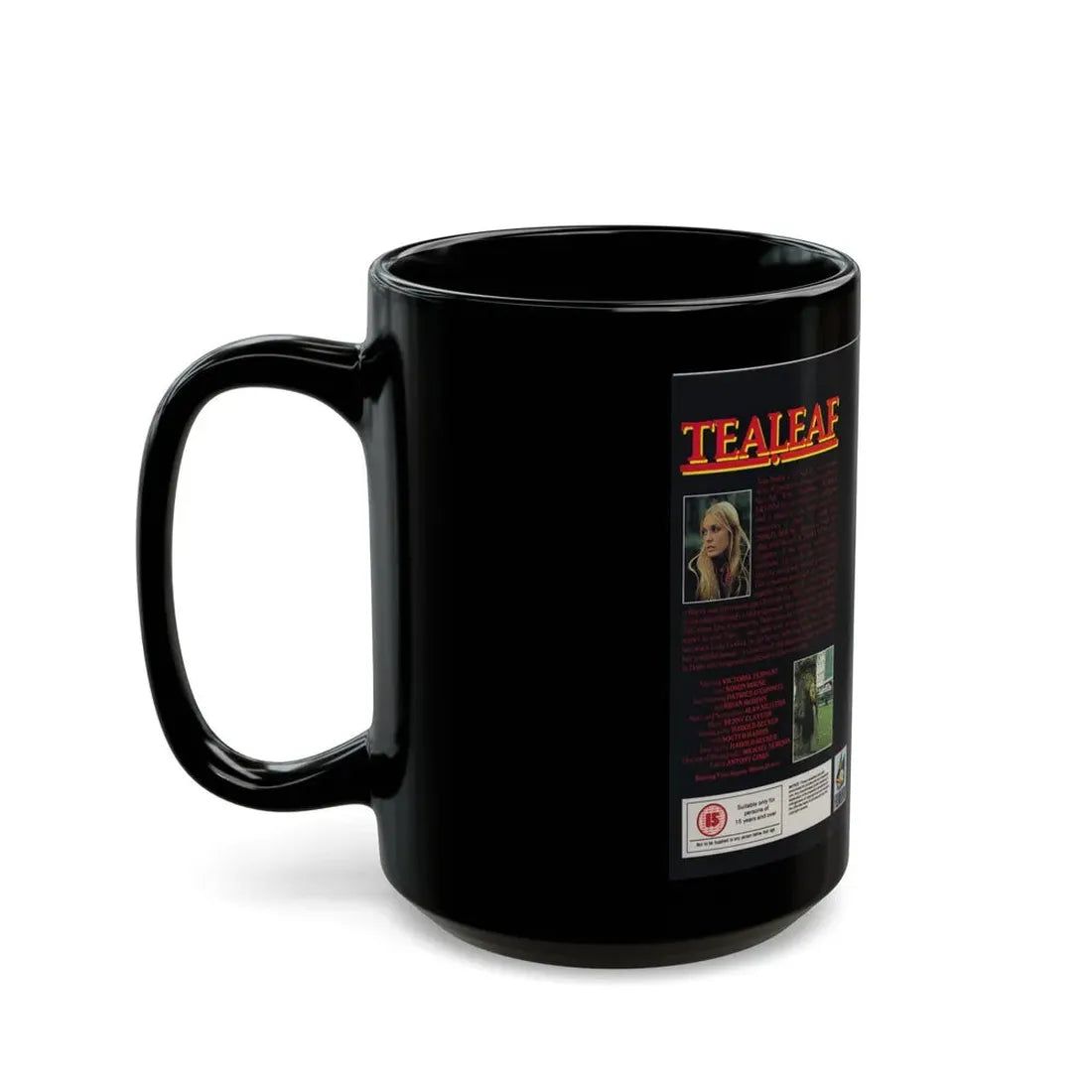 TEALEAF (VHS COVER) - Black Coffee Mug - Go Mug Yourself