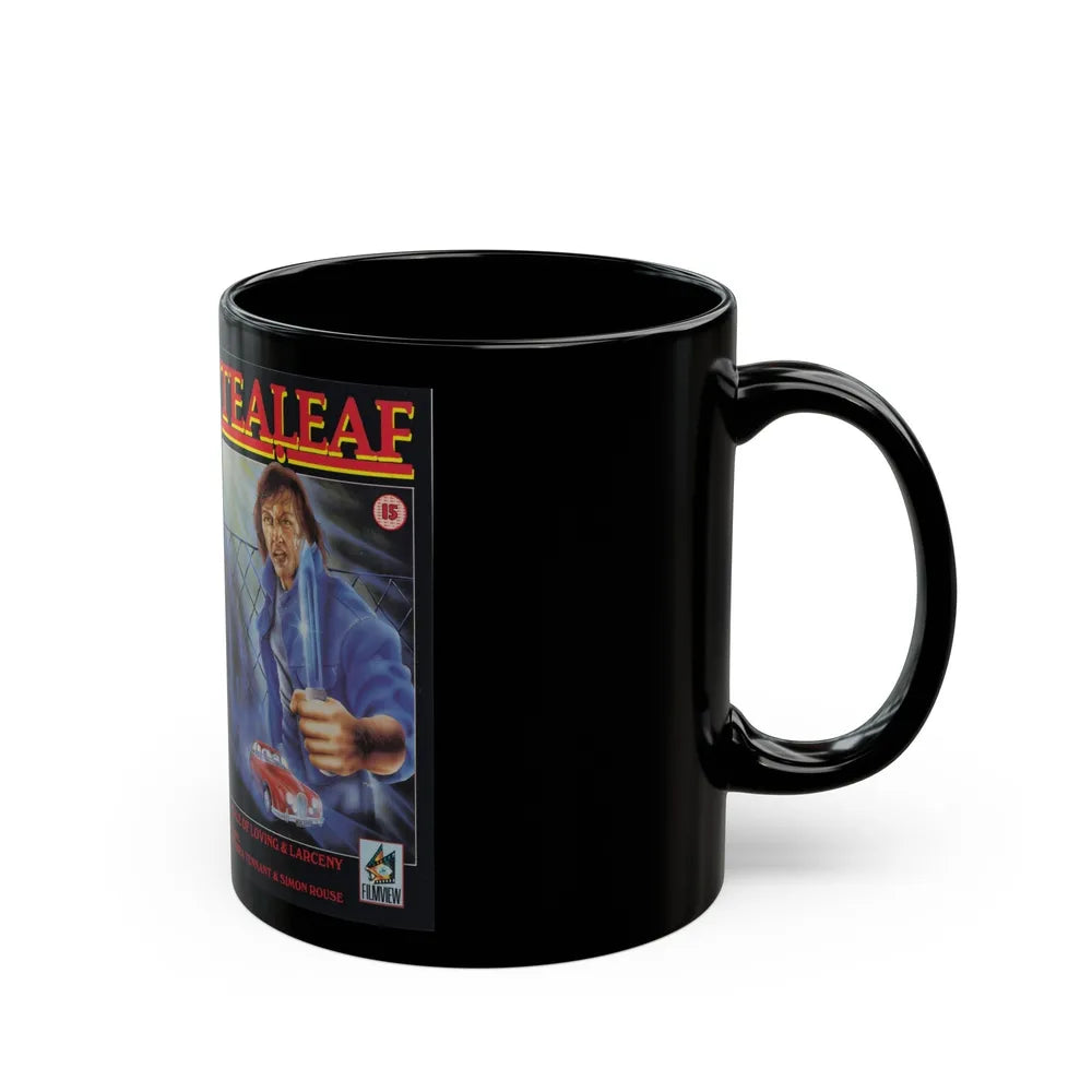 TEALEAF (VHS COVER) - Black Coffee Mug-Go Mug Yourself