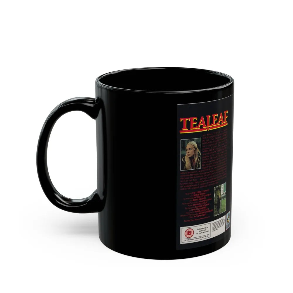 TEALEAF (VHS COVER) - Black Coffee Mug-Go Mug Yourself