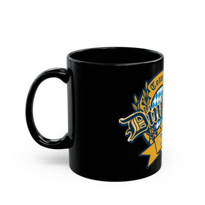 Team Ships Dining Out 2019 (U.S. Navy) Black Coffee Mug-Go Mug Yourself